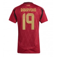 Belgien Johan Bakayoko #19 Hemmatröja Kvinnor EM 2024 Korta ärmar